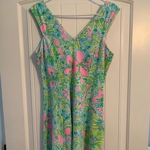 Lilly Pulitzer French Terry Neon Dress